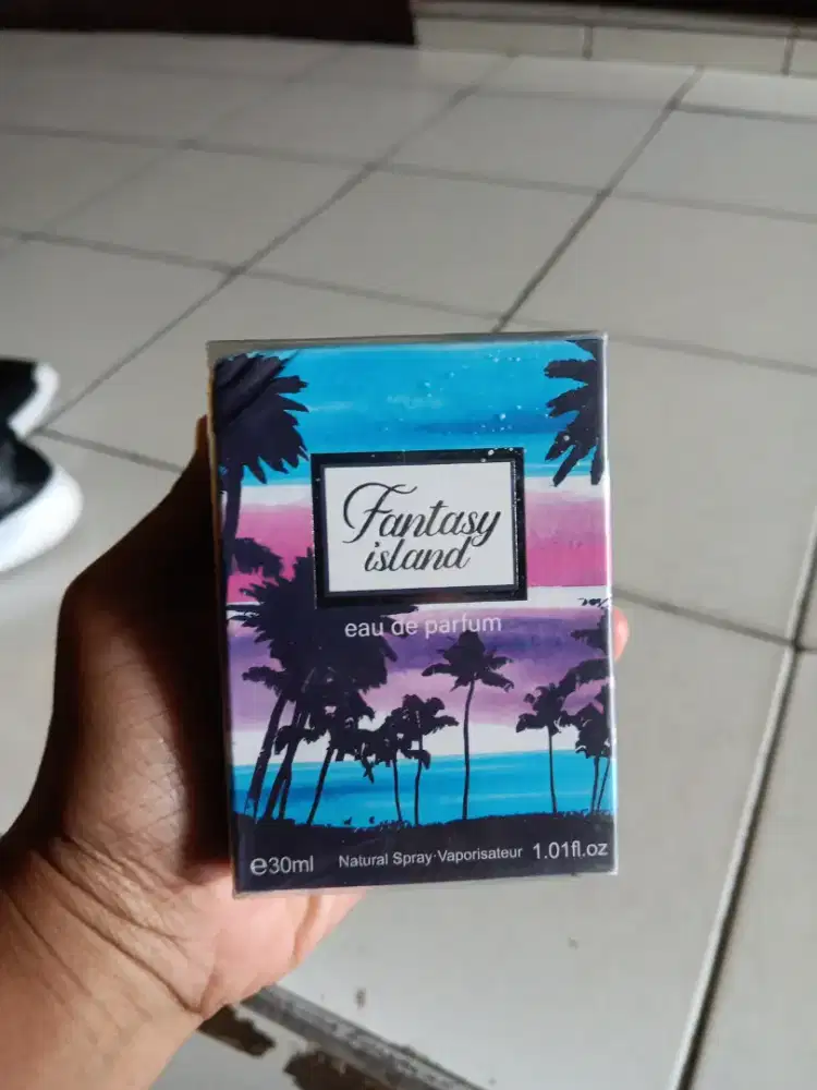 Parfum JIM & TEO FANTASY ISLAND EAU DE PARFUME 30ML 60RIBU,WANGI 12JAM