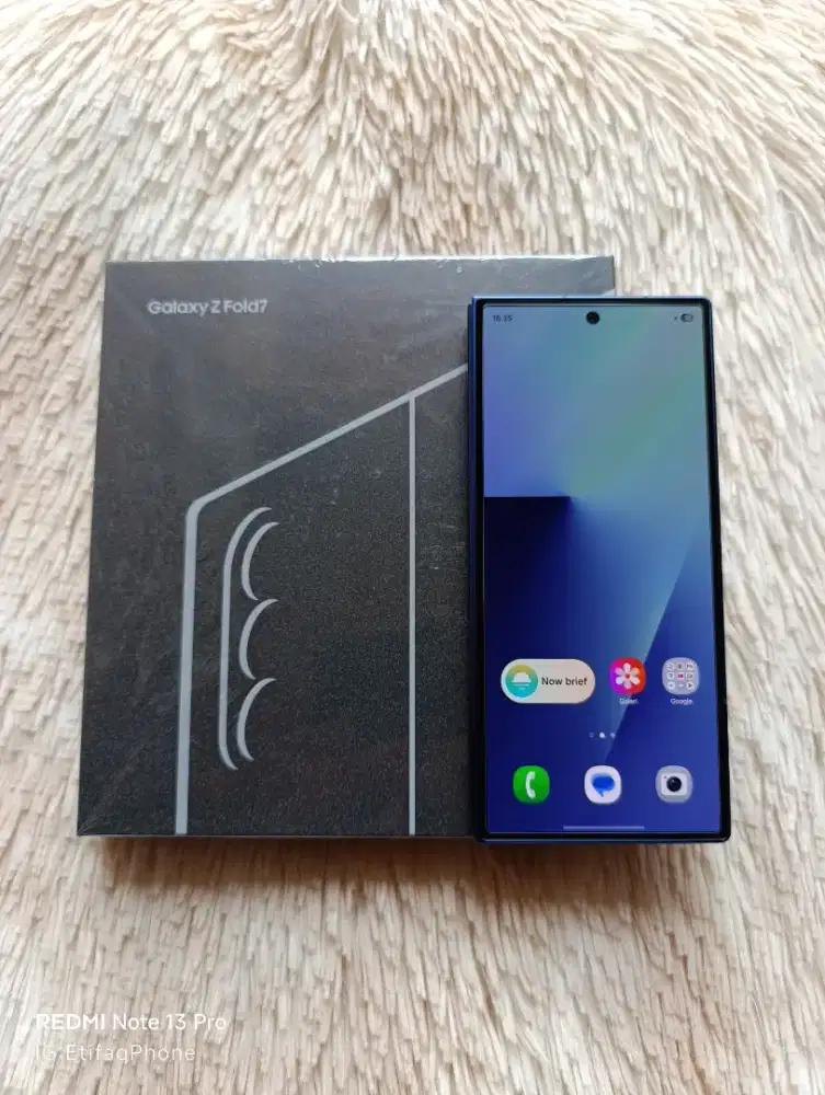 Samsung Z Fold 7 512GB Baru Buka Box Fullset Resmi Zfold7 Zfold Fold7