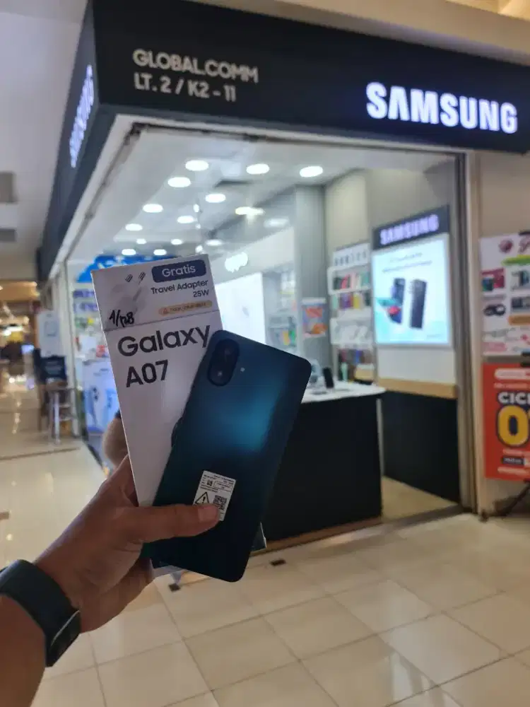 Samsung A07 RAM 8 tahan air