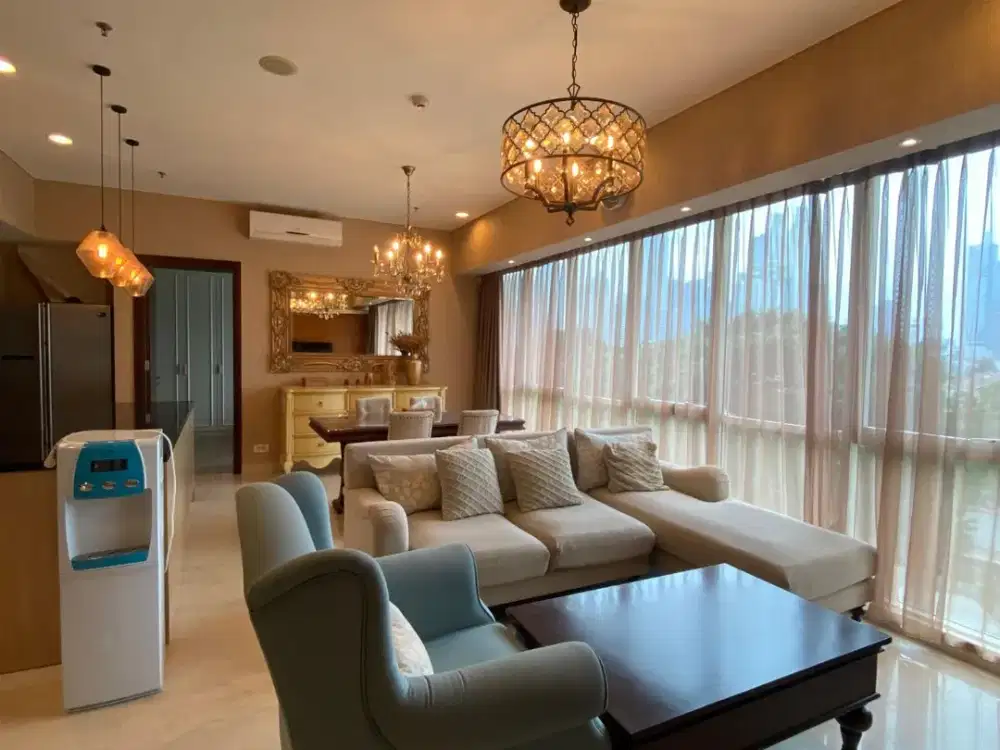 Disewakan Apartemen Setiabudi Sky Garden Tipe 3 BR Furnished