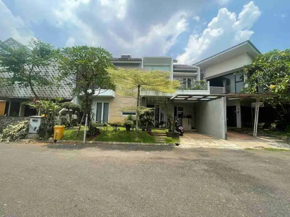 rumah siap huni semifurnished sektor 9 bintaro jaya