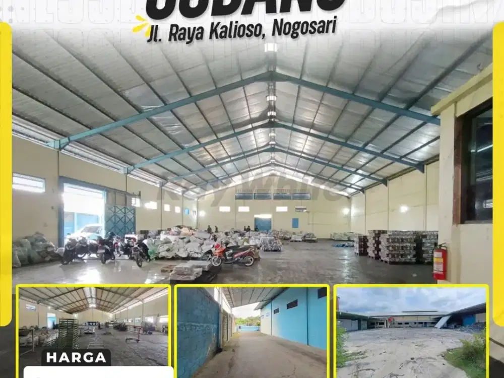 Pabrik/Gudang Skala Industri di Nogosari, Boyolali - Akses Kontainer