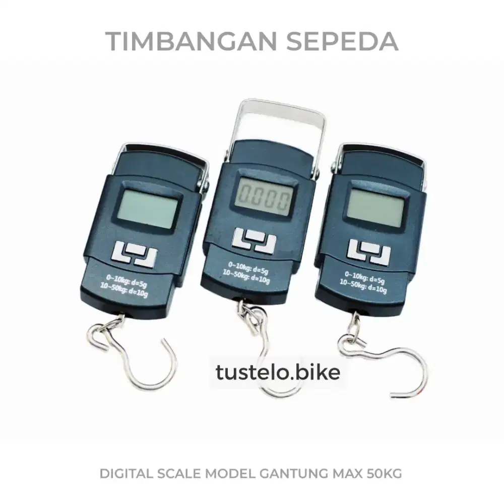 Timbangan Sepeda Digital Scale Gantung Max 50KG Timbangan Bengkel