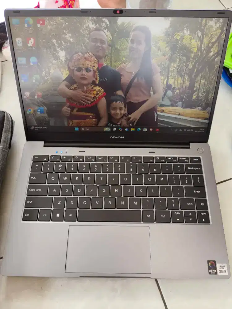 Jual Laptop Advan work pro Lite i5 8/256 mulus 99%