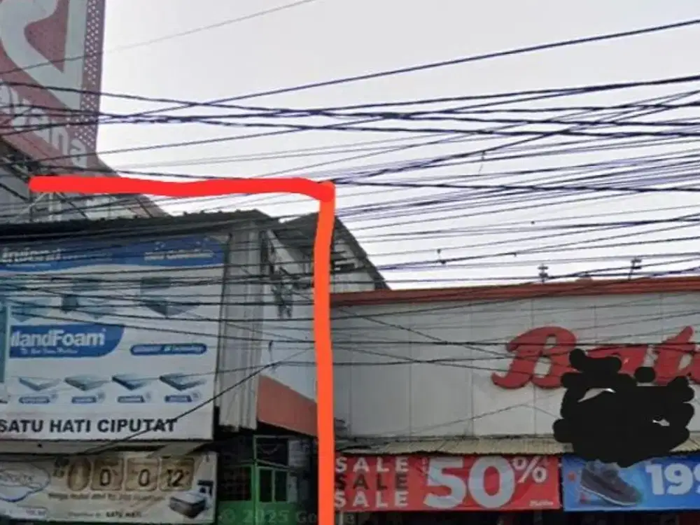 Disewa Ruko (Toko) & Gudang SUPER STRATEGIS Jl. Dewi Sartika, Ciputat, Tangerang Sel, Sebelah Ramayana Ciputat