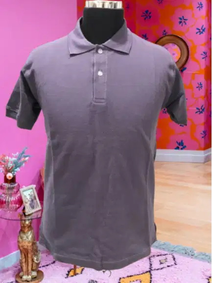 POLO SHIRT PRIA WANITA LACOSTA COTTON COMBED DRIF WOOD