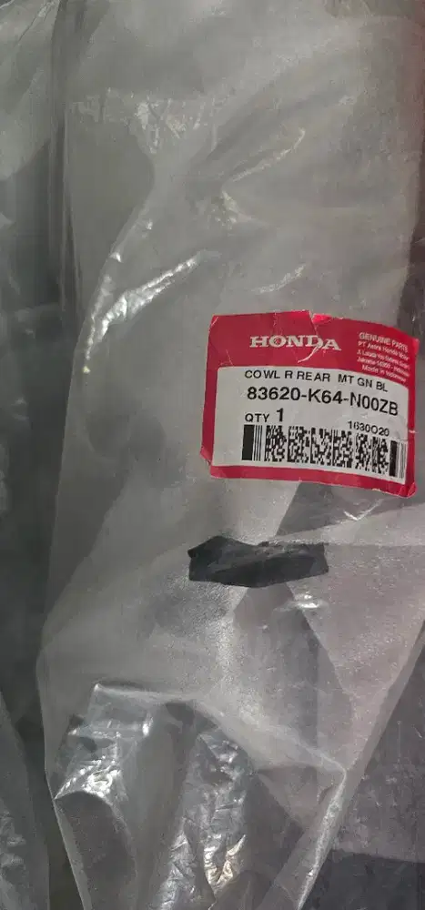 Cover Body dan Step Cbr 250rr Kondisi Baru