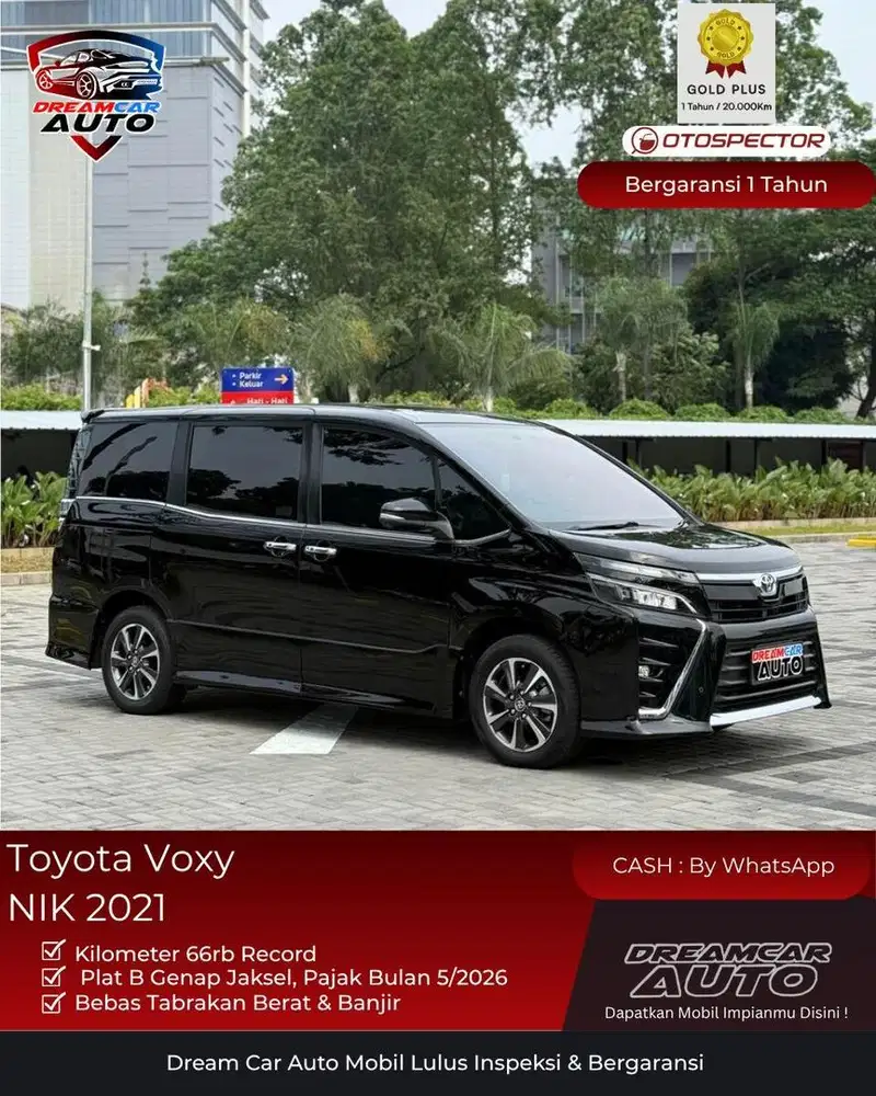 [Mint Condition] Toyota Voxy Nik 2021 Panoramic Sunroof Serena
