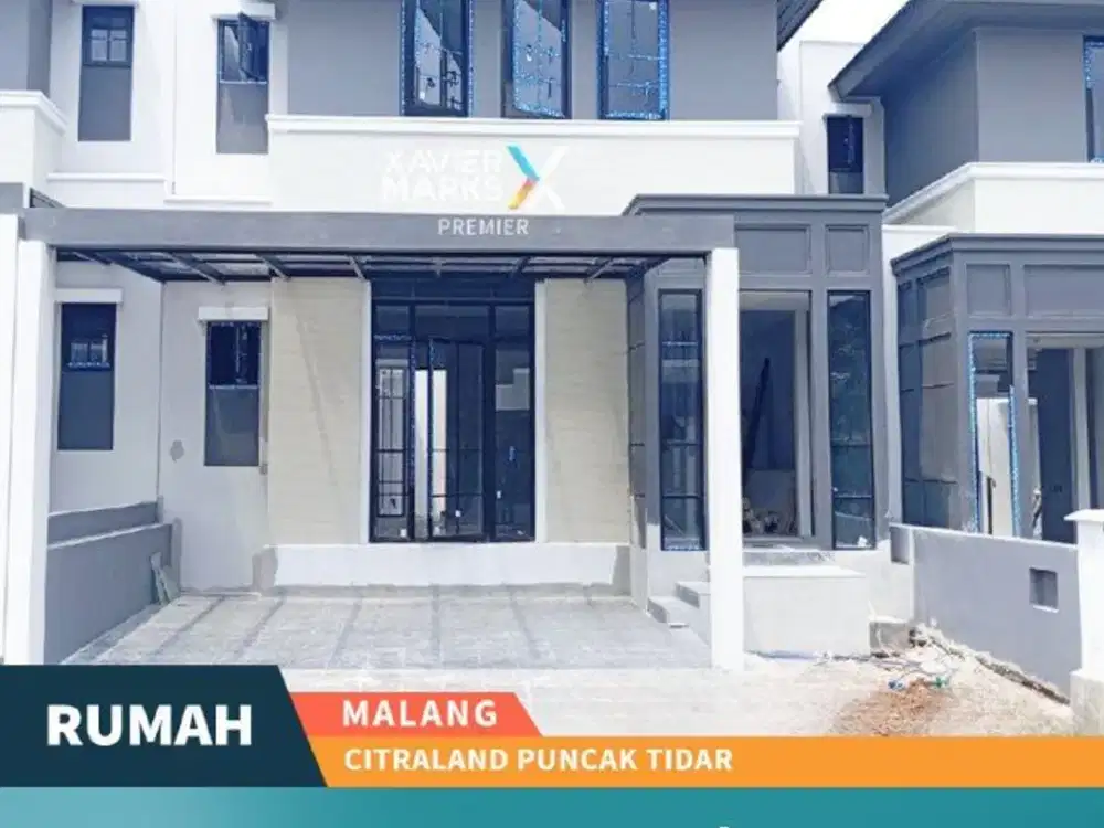 Rumah Baru Gress Progress Bangun 90% Di Citraland Puncak Tidar, Malang