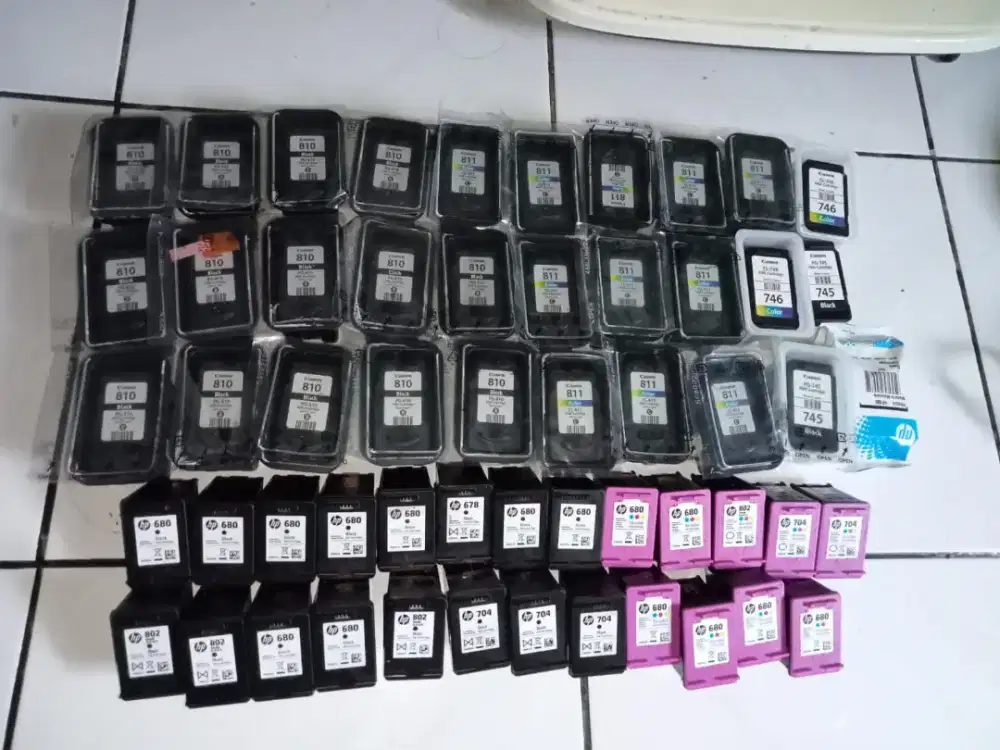JUAL BELI TINTA CATRIDGE DAN TONER LASERJET BARU DAN BEKAS