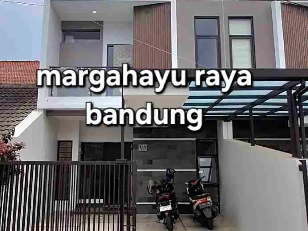 dijual rumah minimalis modern 2 lantai dekat metro indah mall bandung