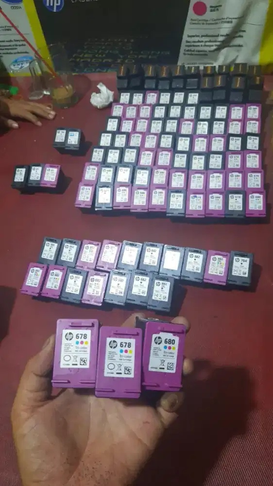 JUAL BELI TINTA CATRIDGE DAN TONER LASERJET BARU DAN BEKAS