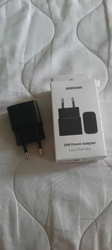 Charger Samsung ORI 25W Hitam Type C to Type C