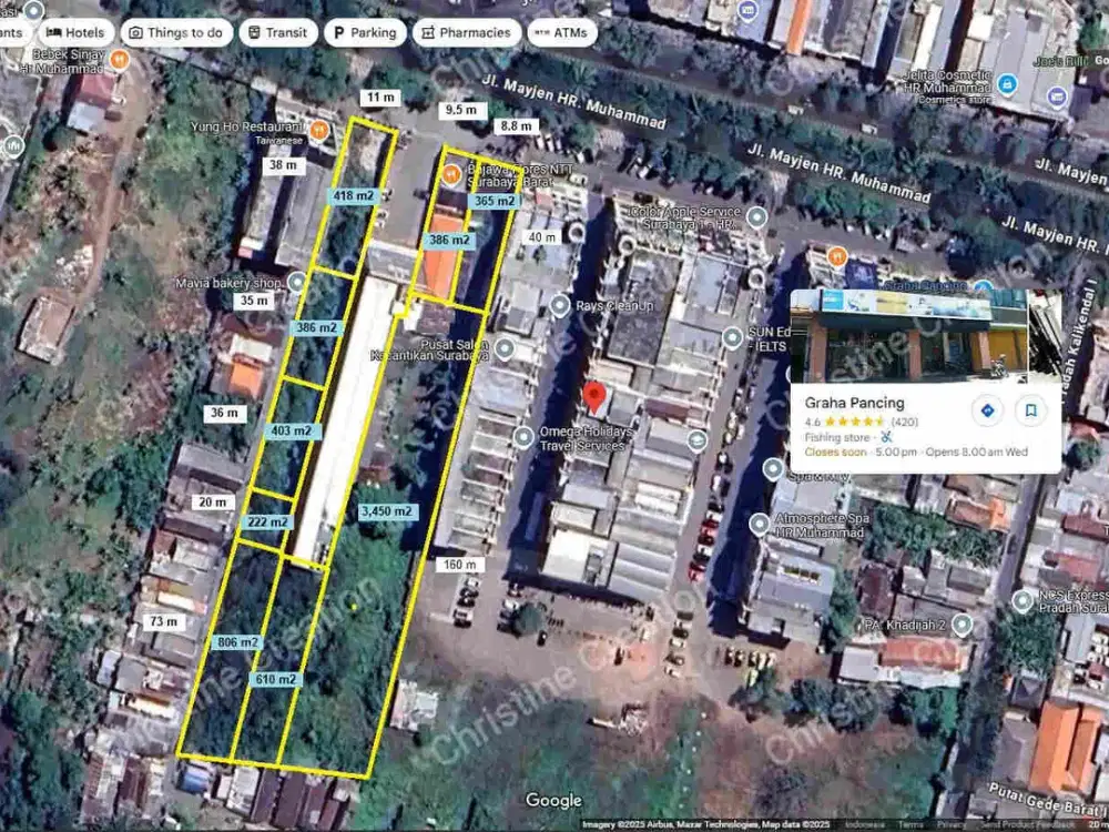 Jual atau sewa nol Jalan Raya Hr Muhammad, Surabaya Barat