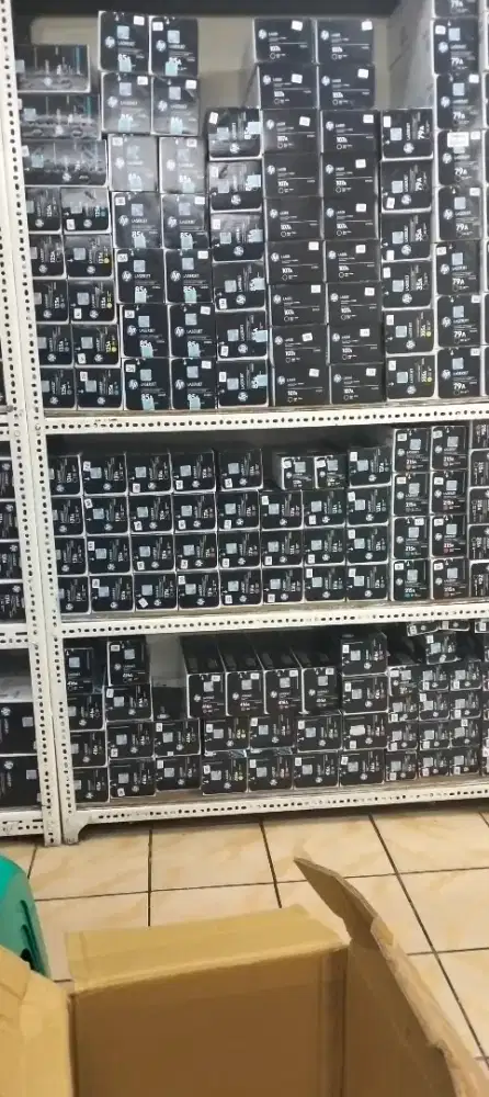 MENERIMA JUAL DAN BELI TINTA CATRIDGE DAN TONER LASERJET BARU DAN BKAS