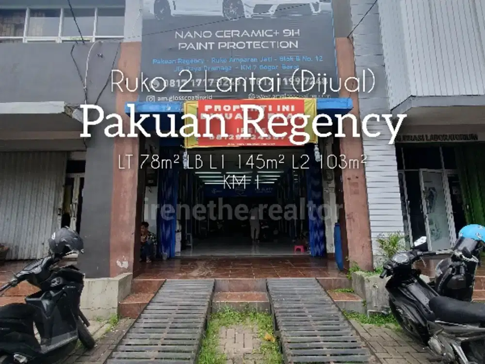 Dijual Ruko 2 Lantai di Pakuan Regency