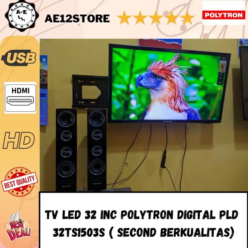 Tv led Polytron digital 32 inc second berkualitas