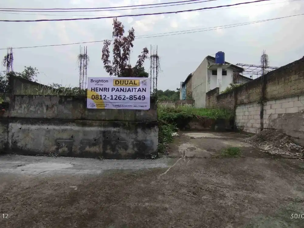 KAVLING SIAP BANGUN DIPINGGIR JALAN RAYA - BOJONG GEDE