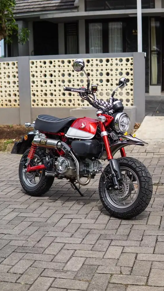 FS : Honda monkey 2019 merah low km Bdg
