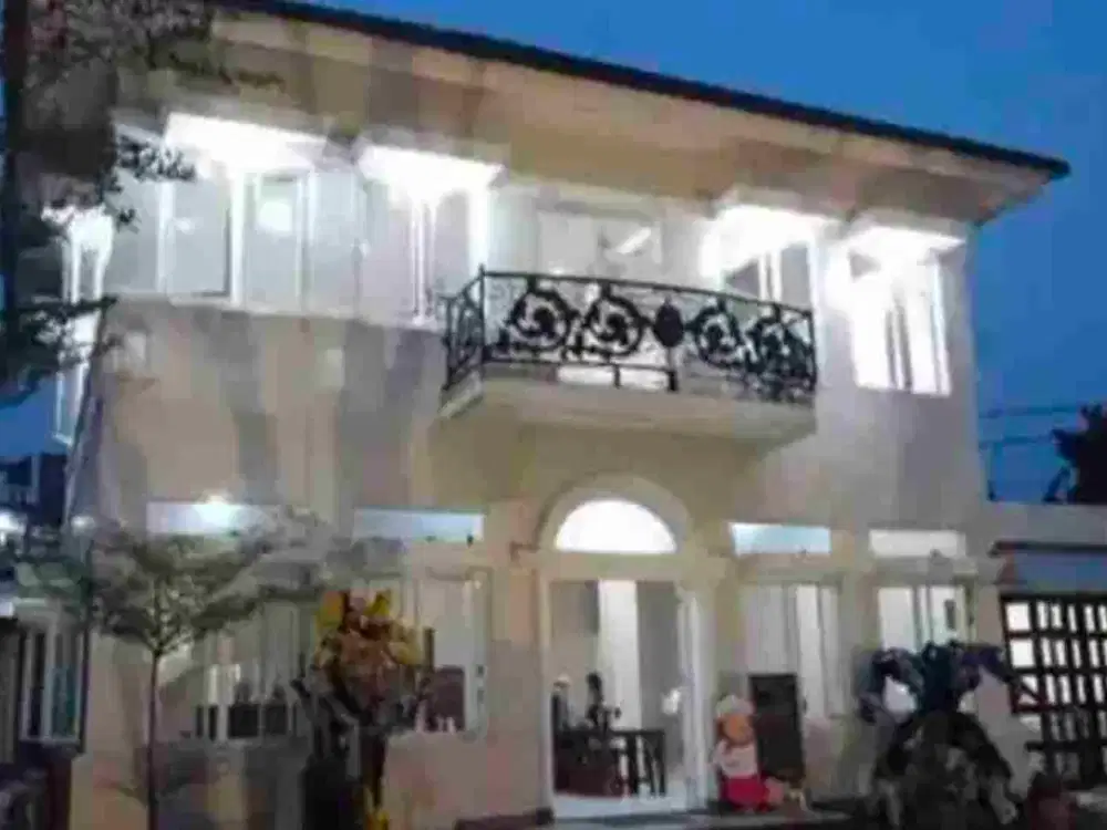 Dijual tanah dan bangunan usaha LT 500 LB 200 pinggir jalan raya utk resto klinik  di bekasi barat dekat akses tol