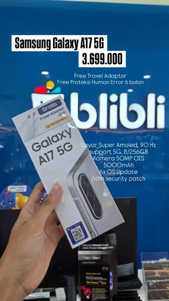 Samsung 3 jutaan, kamera jernih + video stabil