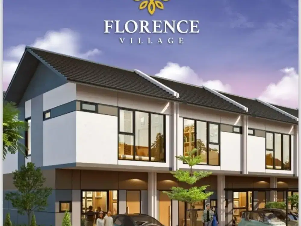 Rumah Cluster Baru Florence Village di Jakarta Garden City