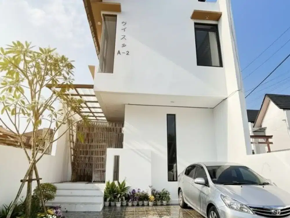 BEBAS PPN & BPHTB! Rumah Mewah Gaya Jepang di cluster one gate dekat pemkot cimahi cihanjuang pasteur