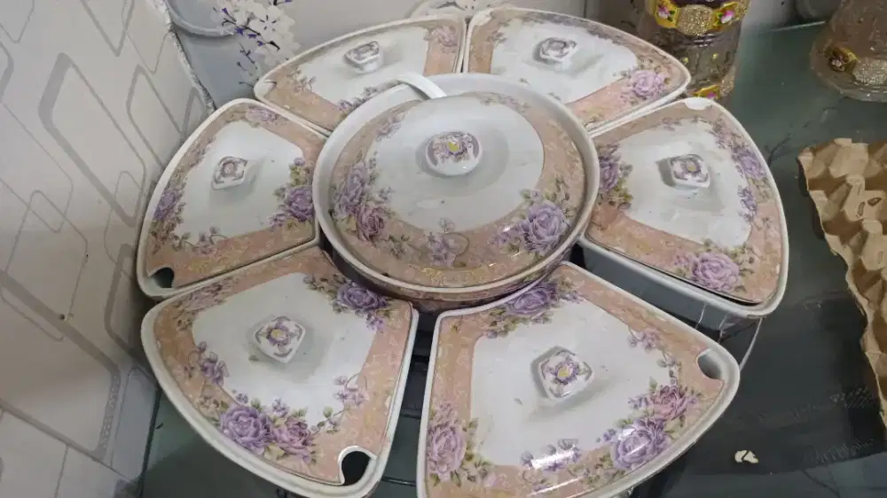 Vicenza keramik makan prasmanan