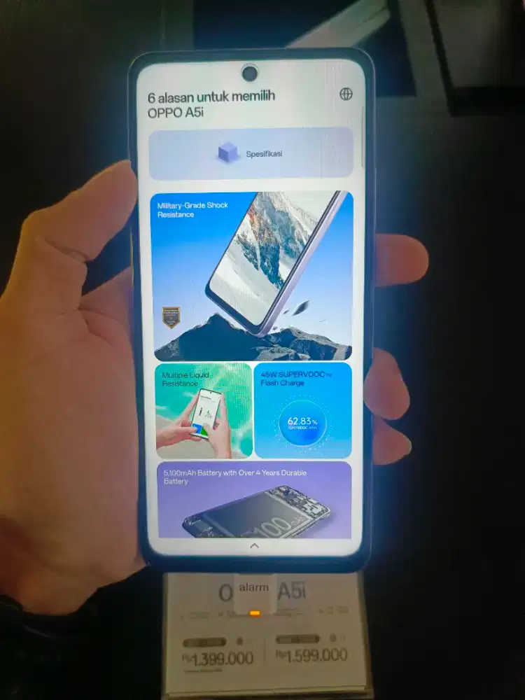 Oppo A5i RAM 4+4gb/128gb