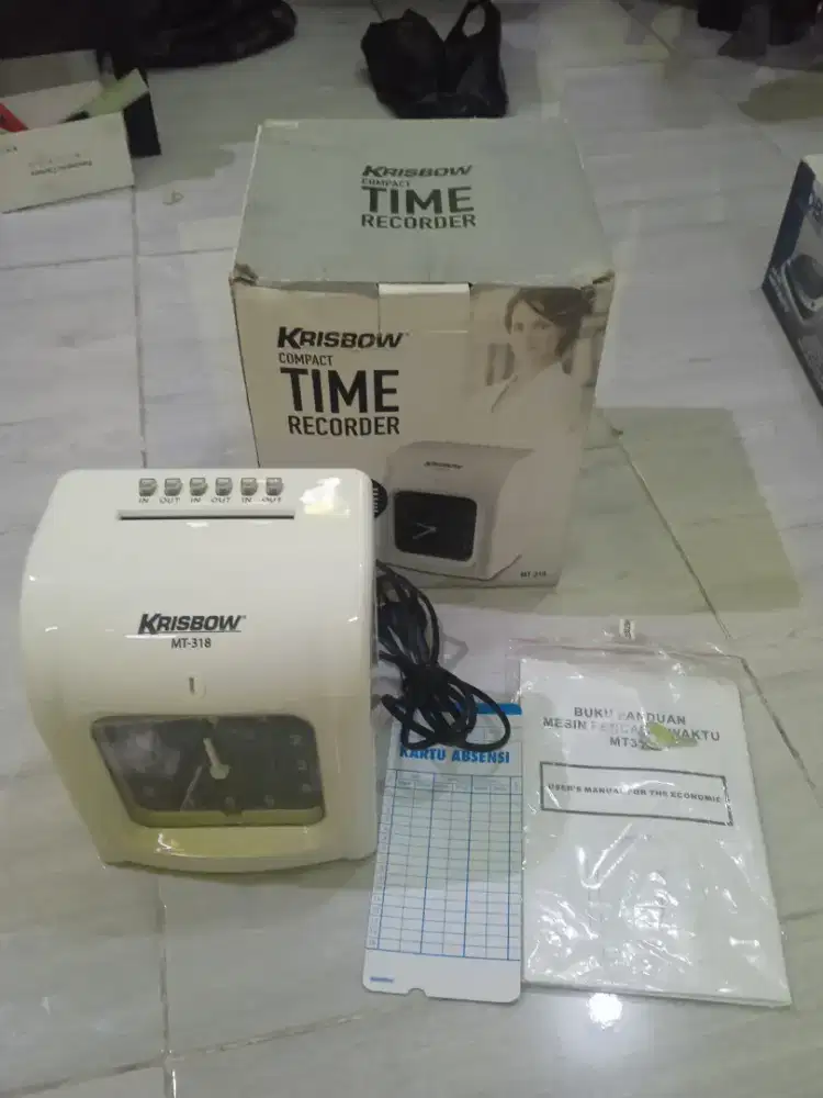 Absen ceklok krisbow mt 318