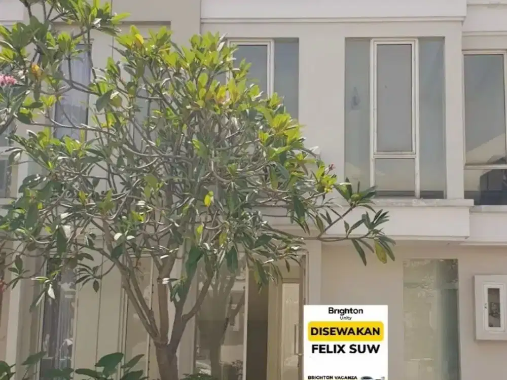 Disewakan Rumah 2 lt  Adelaide Grand Pakuwon - Tandes