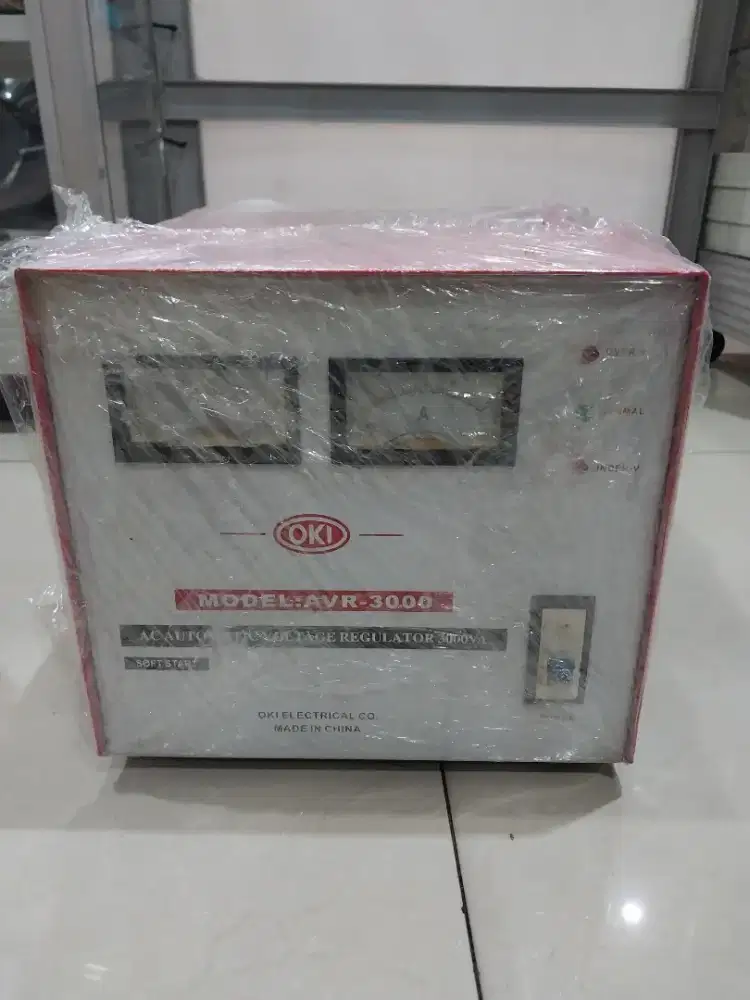 Jual Stavol stabilizer merk OKI kap. 3000 VA