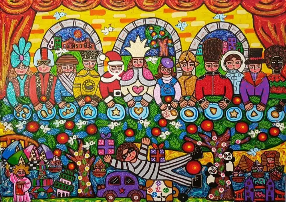 DIJUAL LUKISAN KARYA ERICA TAHUN 2014