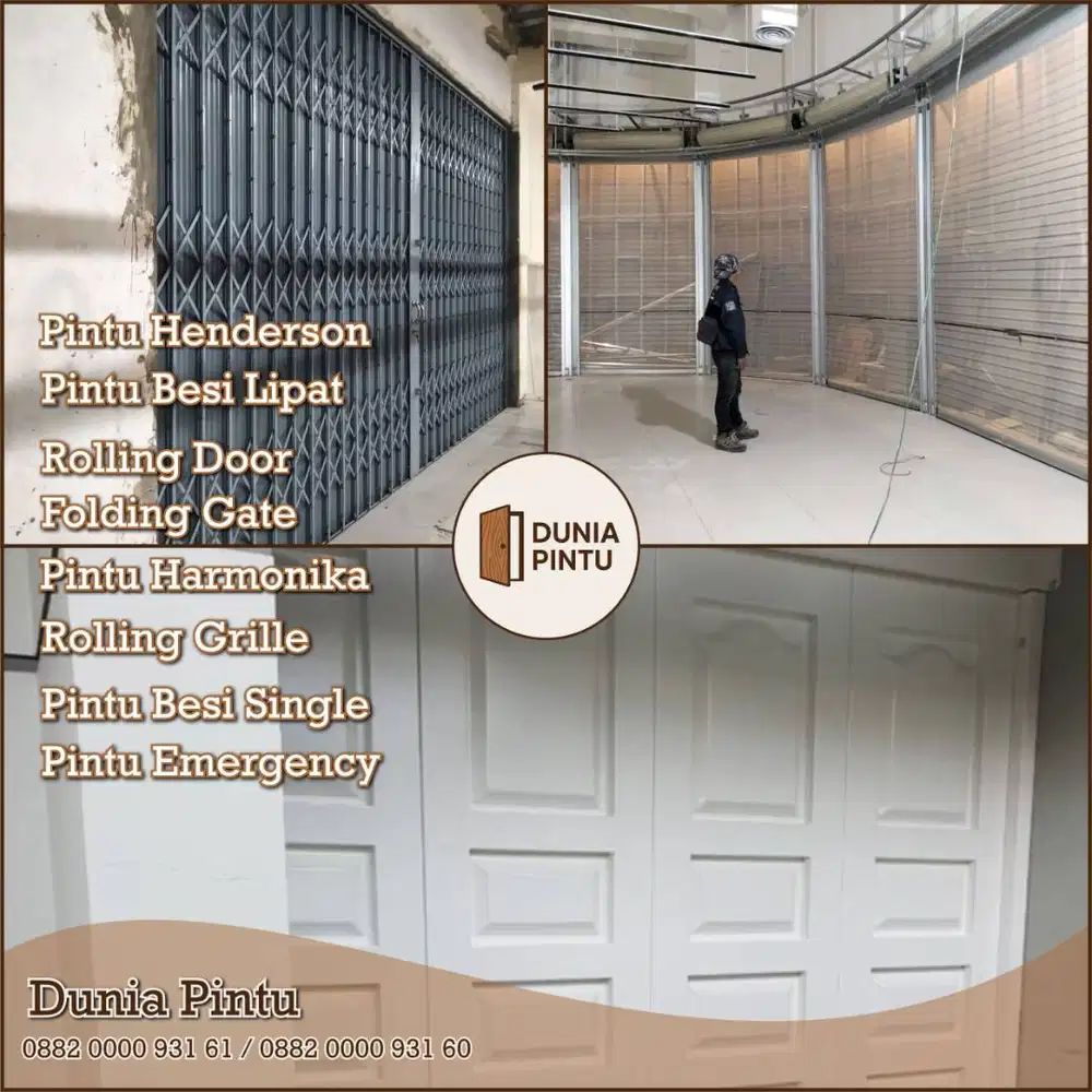 Spesialis Pintu menerima pasang baru rolling door folding gate bandung