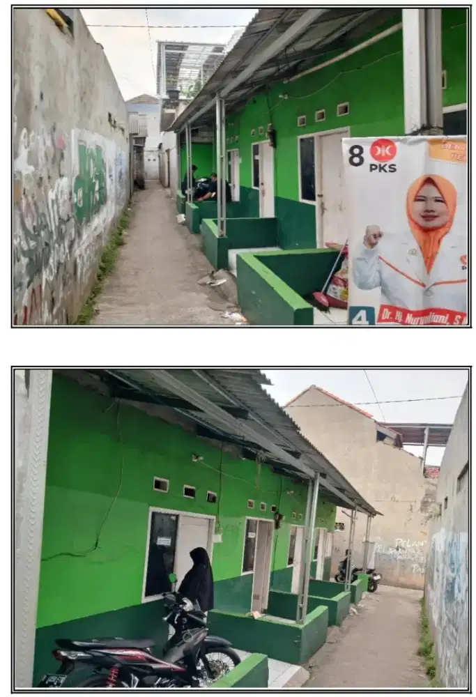 Dijual Kontrakan 4 Petak