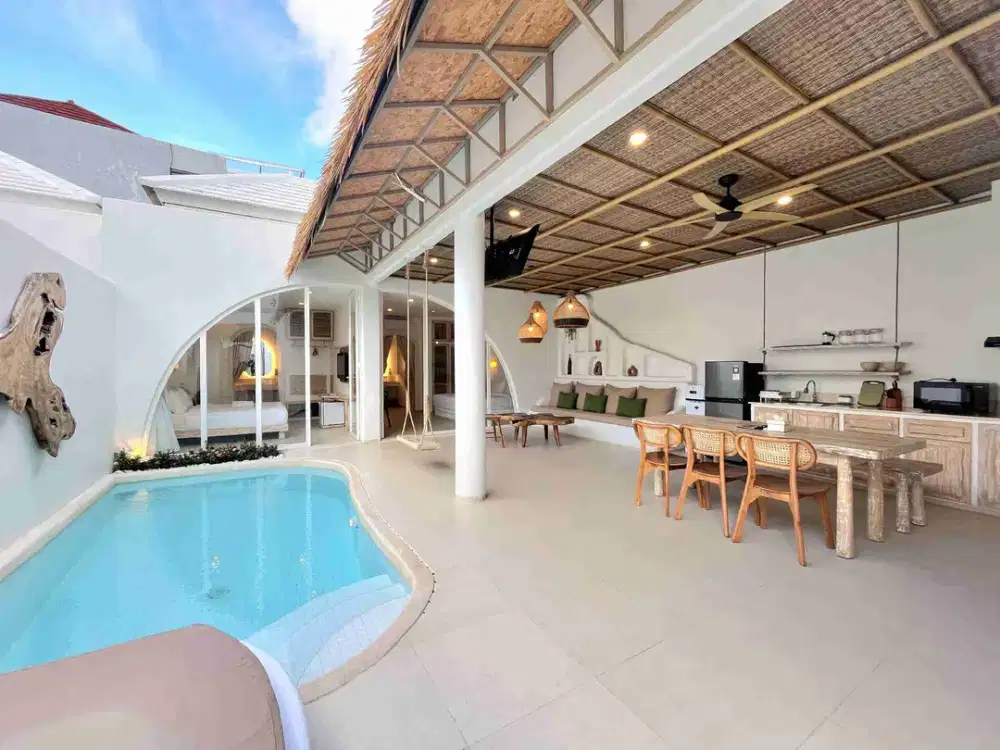 DI JUAL VILLA MEWAH STYLE MEDITERRANEAN DI ULUWATU JIMBARAN BALI