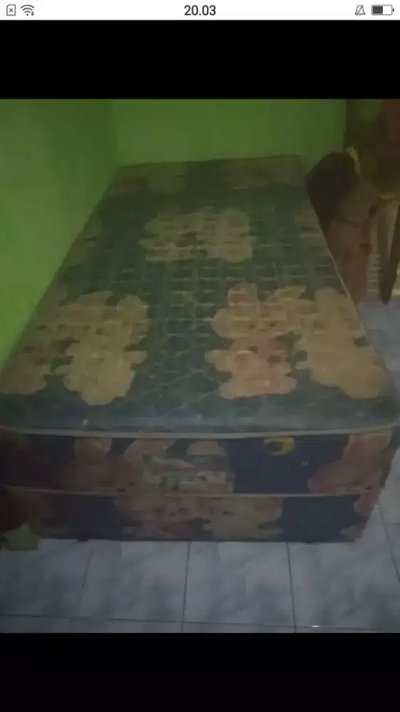 Jual Bth Jual Murah 1 SPRING BED UKURAN NO.3 KONDISI MSH BGS GAK RSK
