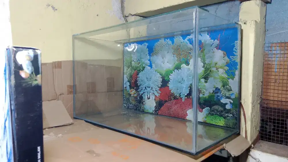 Aquarium 60*30*35 baru