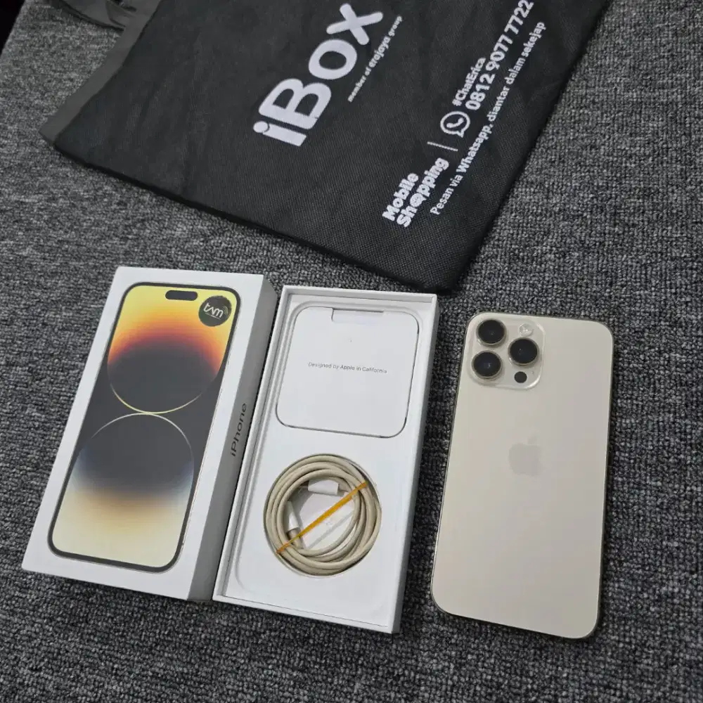 iPhone 14 Pro Max 128GB Resmi iBox mulus