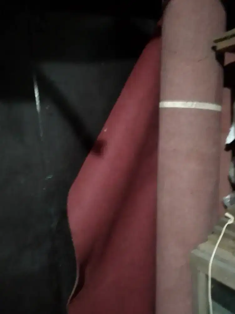 Karpet merah ukuran 2x9 anti lecek