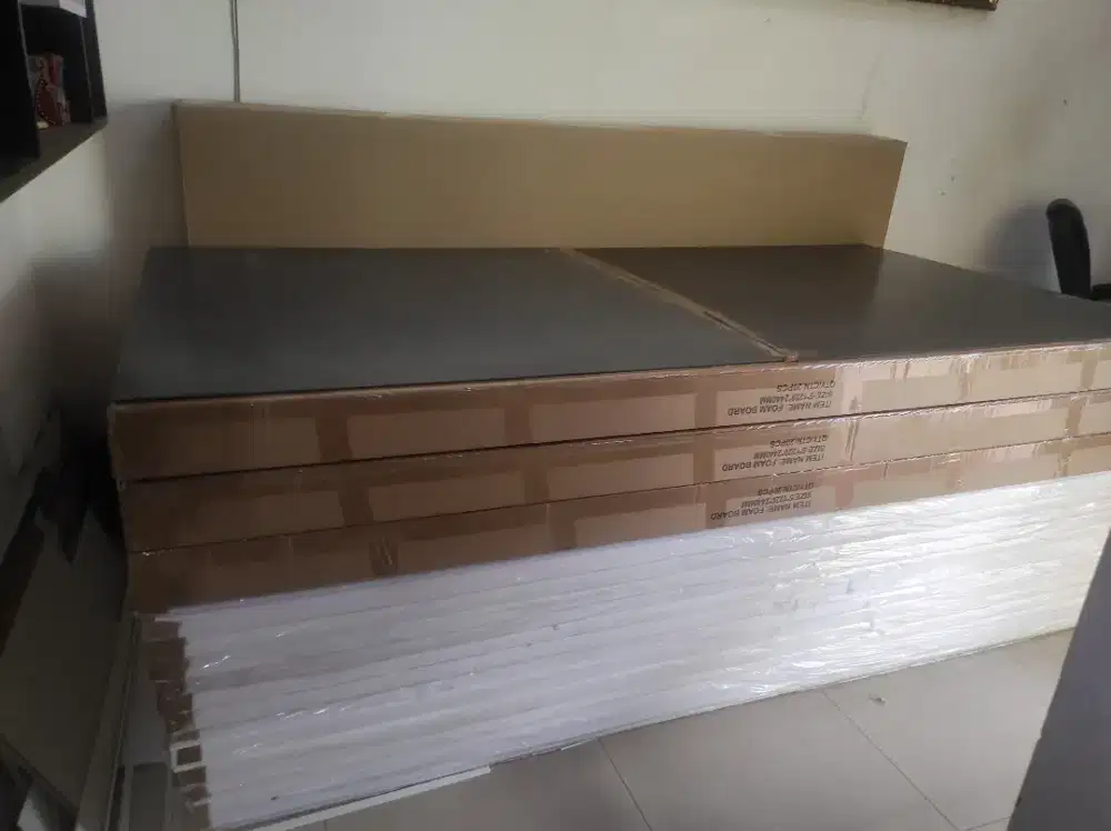 PVC board, polyfoam/KD board, impraboard, acyrlic mirror