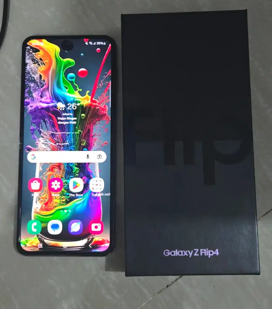 Samsung flip 4 jaringan 5G 8/512Gb