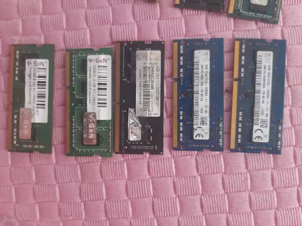 Memory SoDim DDR3 dan DDR4