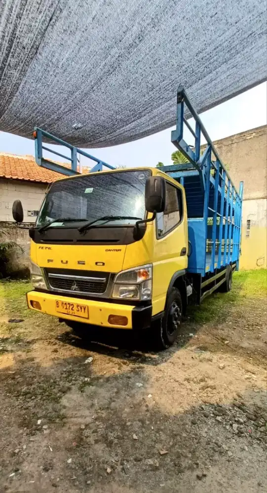 Truk Towing Carrier Mitsubishi Colt Diesel Canter FE74L 2023 istimewa