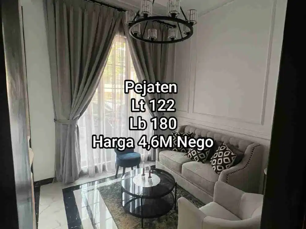 Jual Rumah Siap Huni Pejaten Jakarta Selatan