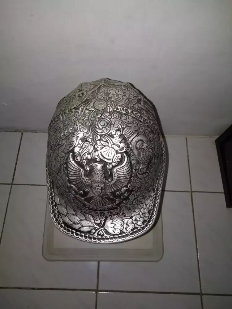 jual helm alumunium ukir