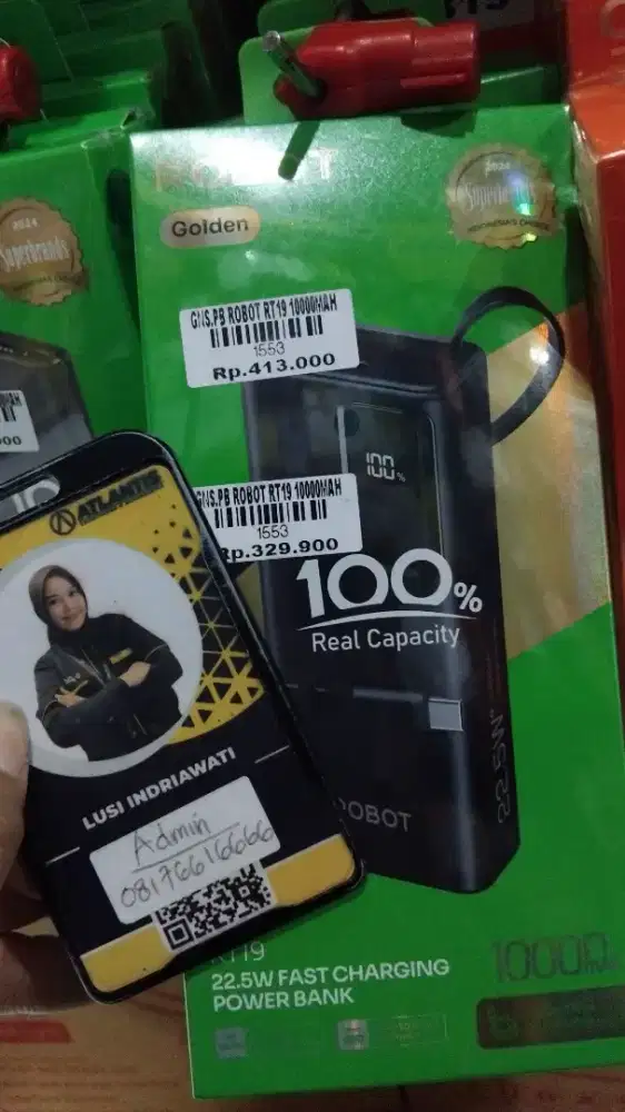 PB ROBOT RT19 10.000MAH | ATLANTIS DAHSYAT