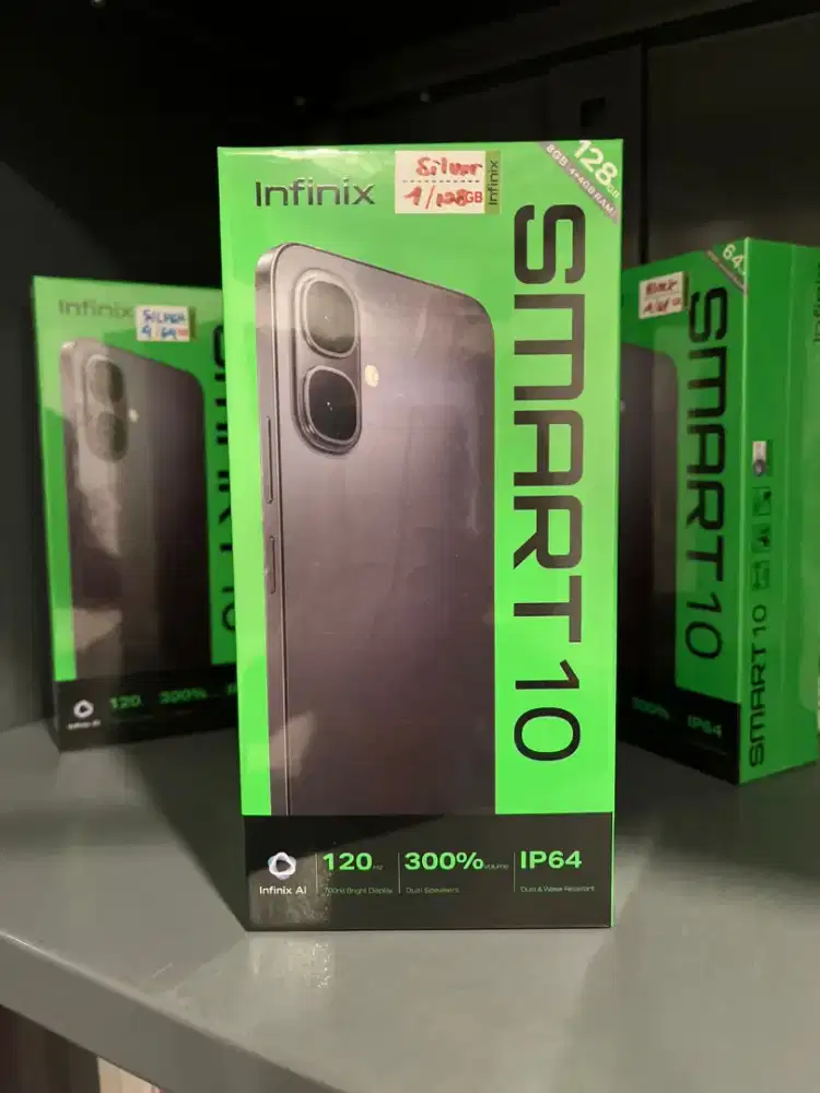 Infinix Smart 10 Ram 4+4/128 New