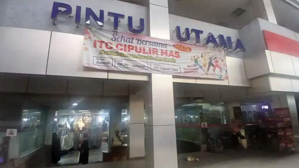 Disewakan Unit Kios Ruko ITC Cipulir Mas Jakarta Selatan