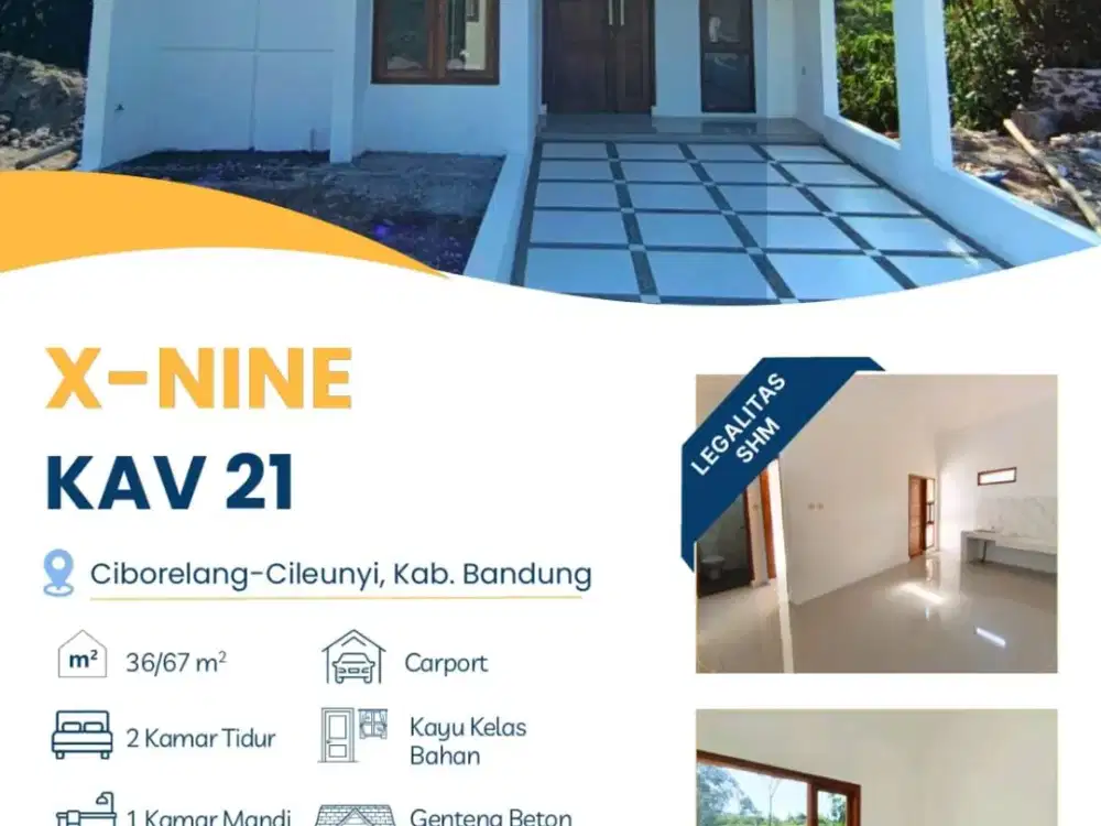 Dijual Rumah Murah Siap Huni di Bandung Timur, Lokasi Strategis dan Nyaman